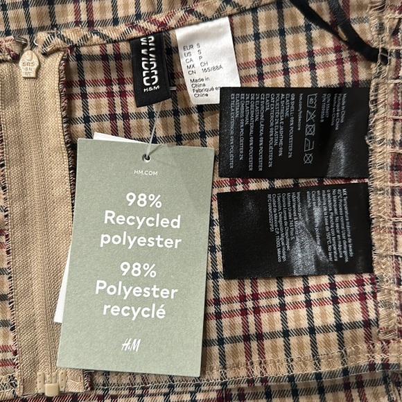 NWT H&M Corset Top - Picture 8 of 8